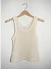 Hallie open knit tank LNA